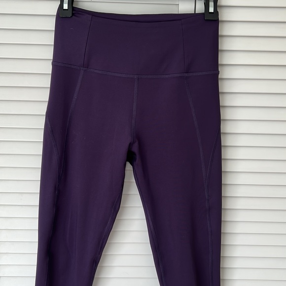 Girlfriend Collective Compressive High-Rise Legging Purple Small - Picture 3 of 6